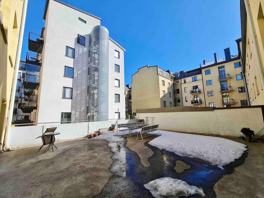 Stylish Studio In Downtown Helsinki Exterior foto
